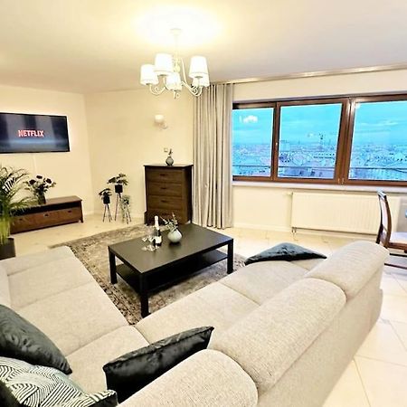Exclusive Penthouse Near Citycenter 120M2 +Netflix Krakau Buitenkant foto