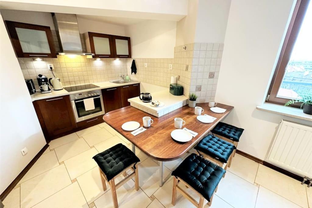 Exclusive Penthouse Near Citycenter 120M2 +Netflix Krakau Buitenkant foto